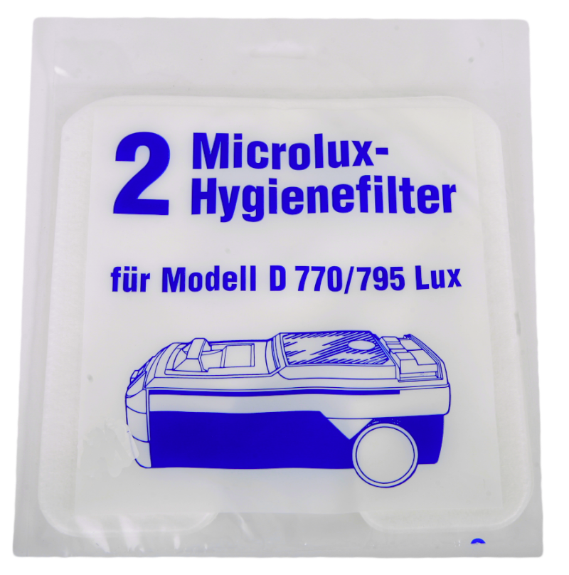 Microfilter geeignet für Electrolux Serie D 748, D 770-795
